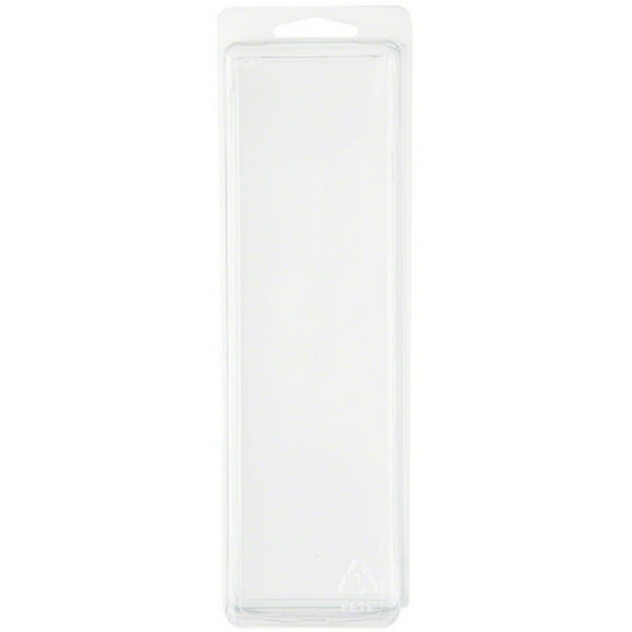 Collecting Warehouse Clear Plastic Clamshell Package / Storage Container, 7.88" H x 2.31" W x 1.75" D, Pack of 25