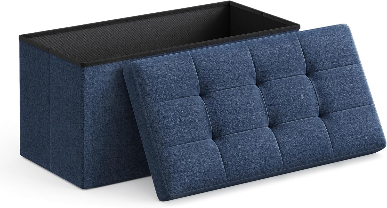 Collection - 30 Inches Folding Storage Bench, Foot Rest, End of Bed ...