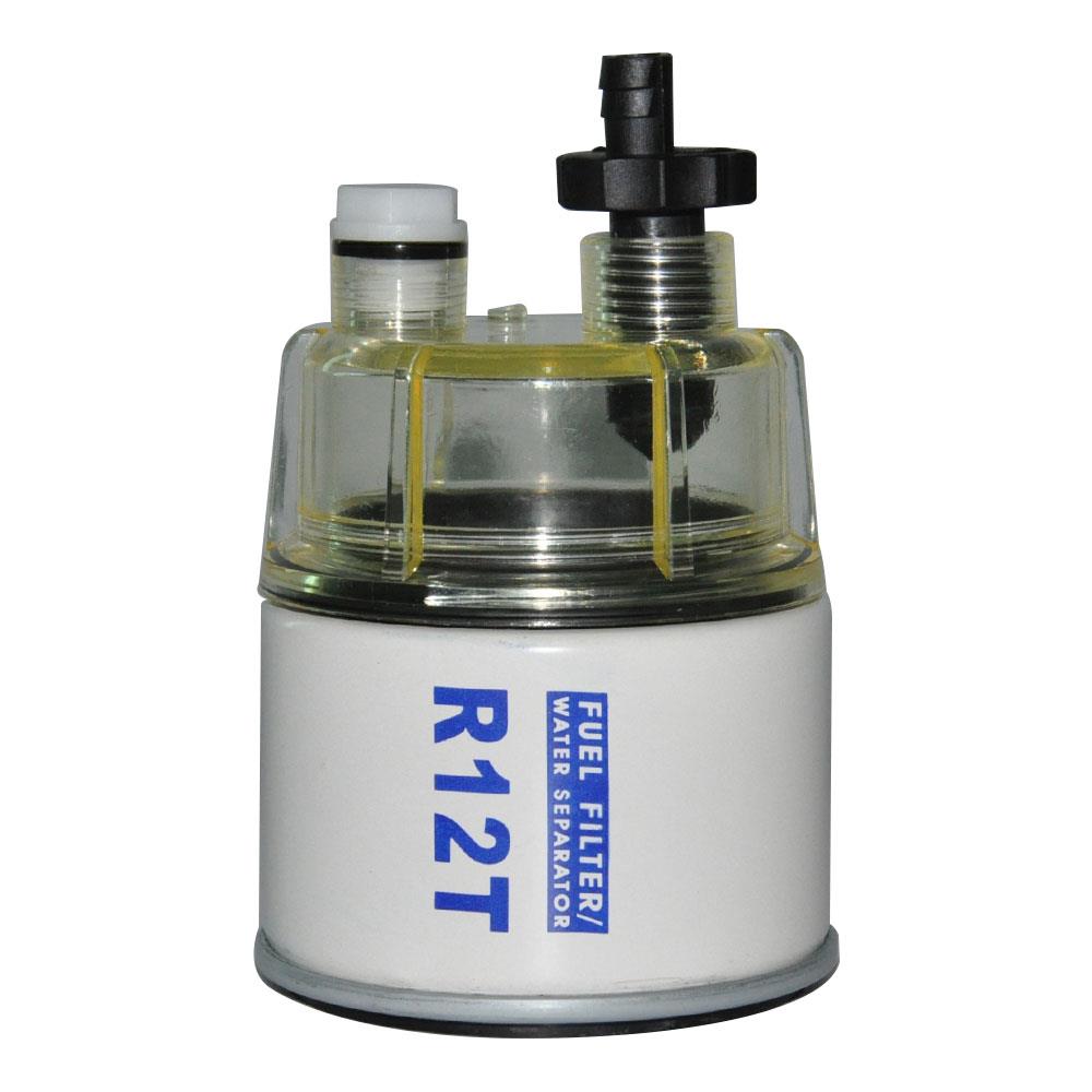 Collection Bowl-R12S R12T Fuel Filter, Spin-on Water and Fuel Filter, Lawn Mower, Outboard, Marine Diesel Engine
