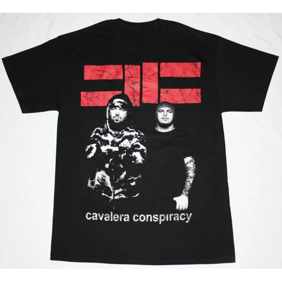 Collection CAVALERA CONSPIRACY T Shirt Black All Size Gift For Fan AR1376