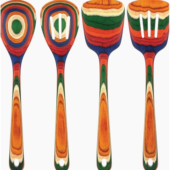 Collection Cooking Utensil Set with Ready for Nonstick 4 Piece, 4-pc Utensil Set