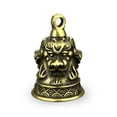 thumbnail image 1 of Collection Curio China Bronze Auspicious Animals Small Bell Pendant Statue 3.5CM, 1 of 5