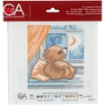 thumbnail image 1 of Collection D'art Stamped Cross Stitch Kit 20X22cm-Time To Sleep, 1 of 2