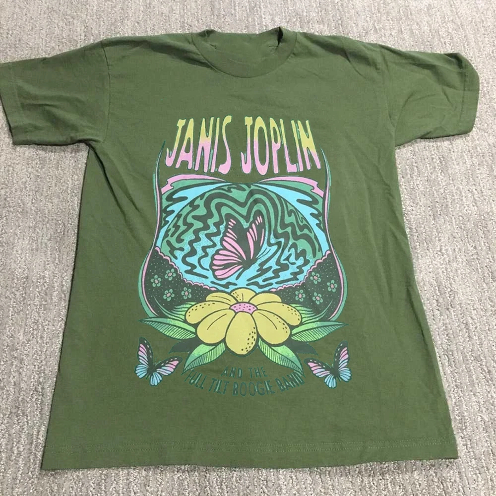 Collection Janis Joplin Poster Gift For Fan Tour S-5XL T-shirt ...