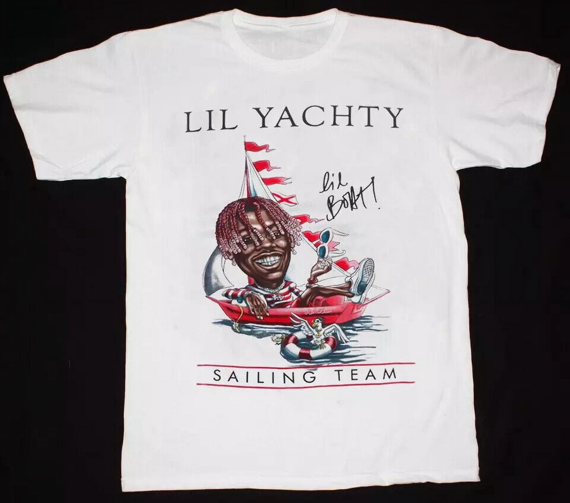 Collection Lil Yachty Gift For Fan Hip Hop White t-Shirt L2908_18 "Hip ...