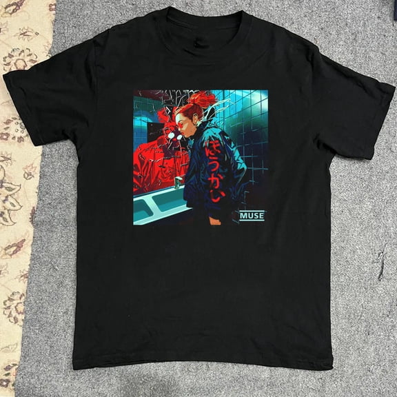 Collection Muse Band Album T Shirt Black All Size S-5Xl Gift Fan
