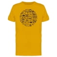 thumbnail image 1 of Collection Of Mustaches Tee Men's -Image by Shutterstock, 1 of 2