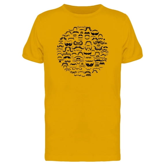 Collection Of Mustaches Tee Men's -Image by Shutterstock