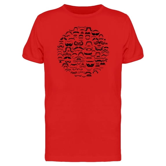 Collection Of Mustaches Tee Men's -Image by Shutterstock