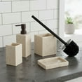 thumbnail image 1 of Collection Stone Effect Natural Bath Accessory Set-4 pieces, 1 of 7