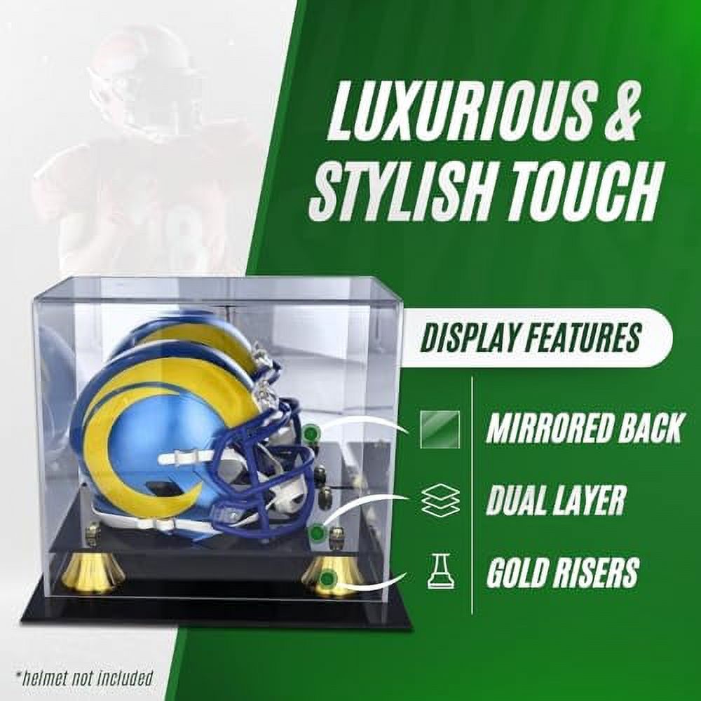 Collection Supplies Deluxe Acrylic Mini Helmet Display Holder | Mini ...
