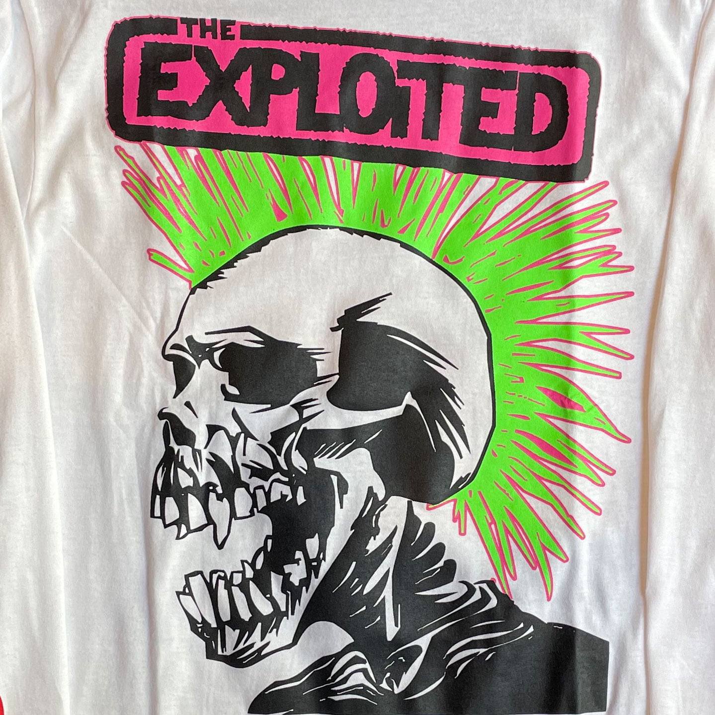 Collection The Exploited Band Short Sleeve Cotton White S-2345XL Men T ...