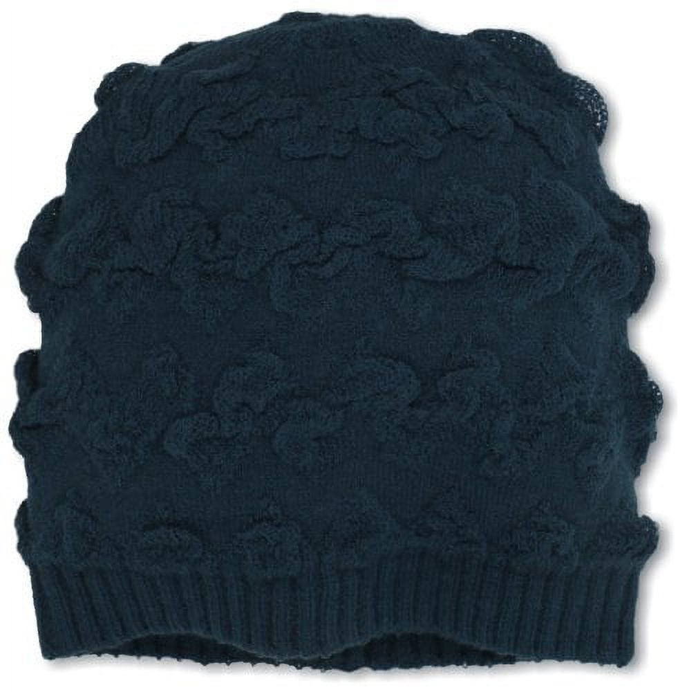 COLLECTION XIIX Women's Solid Chevron Pucker hat, Indian Green, One Size