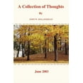 thumbnail image 1 of A Collection of thoughts, (Paperback), 1 of 1