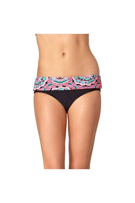 Collections By Women's Medallion Burst Scoop Bikini Swimsuit Bottom
