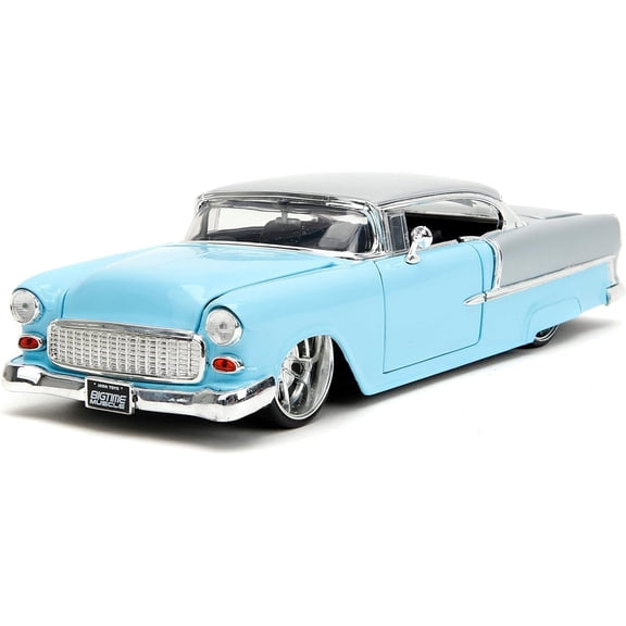 Collections Etc 1955 Chevy Bel-Air Chop Top 1:24 Scale Die-Cast Model(Selections May Vary)