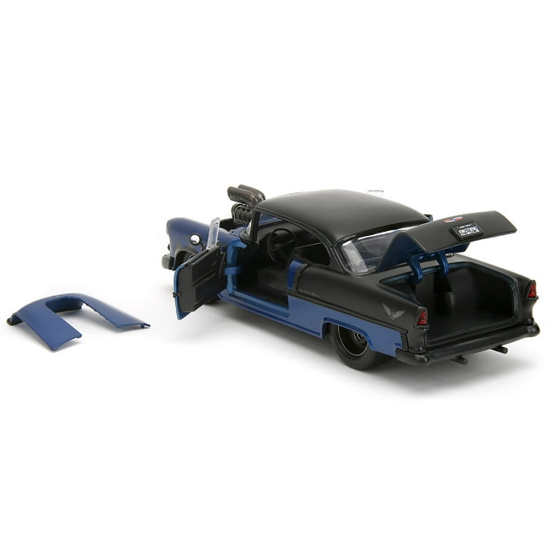 Collections Etc 1955 Metallic Blue Chevy Bel-Air 1:24 Scale Collections Etc 1955 Metallic Blue Chevy Bel-Air 1:24 Scale