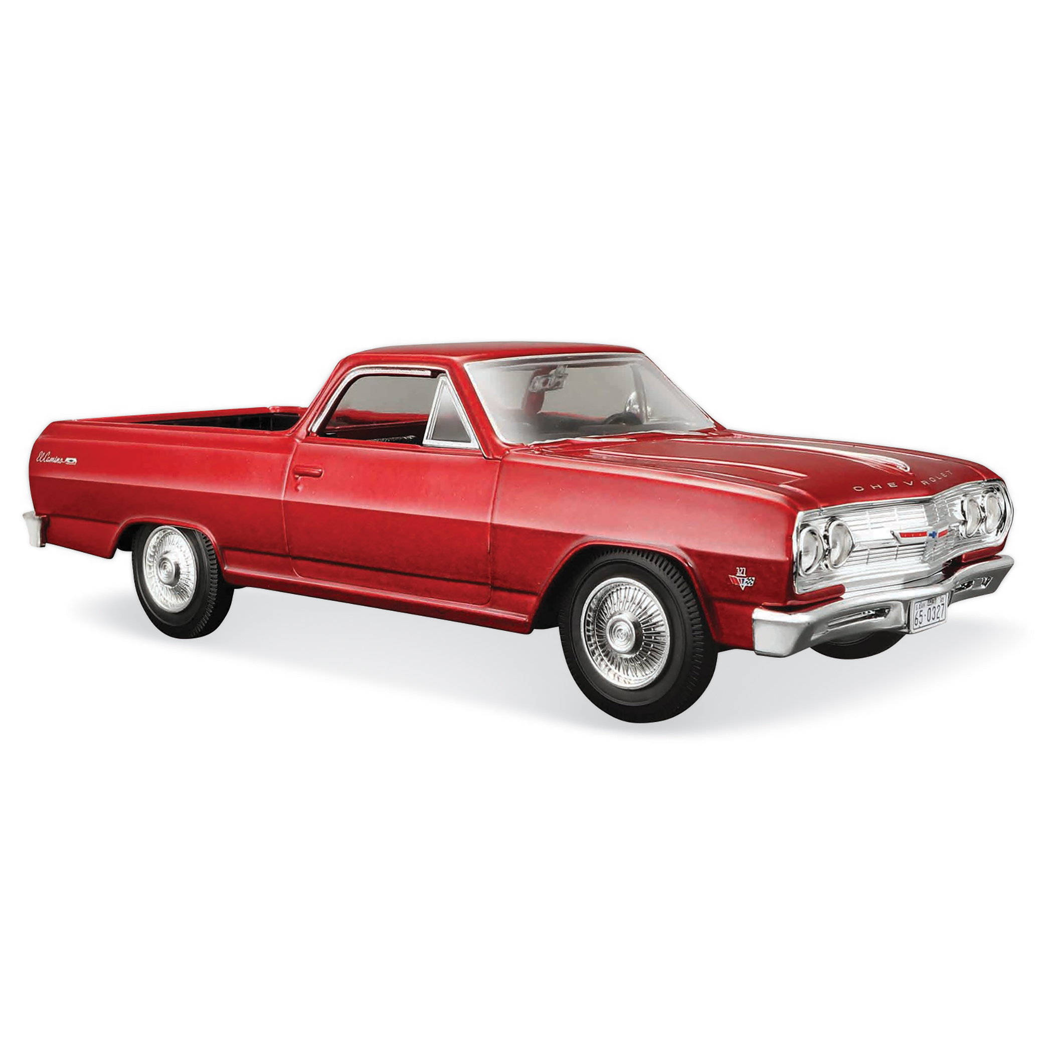 Collections Etc 1965 Chevrolet El Camino 125 Scale DieCast Model Red