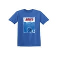 thumbnail image 1 of Collections Etc 1975 Jaws Amity Island Population Decrease Blue T-Shirt, 1 of 3