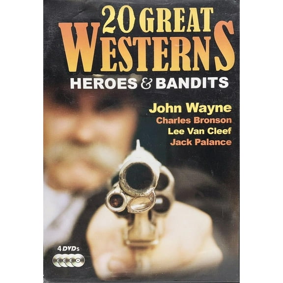 Collections Etc 20 Great Westerns: Heroes & Bandits (4 Disc Set) by TGG Direct