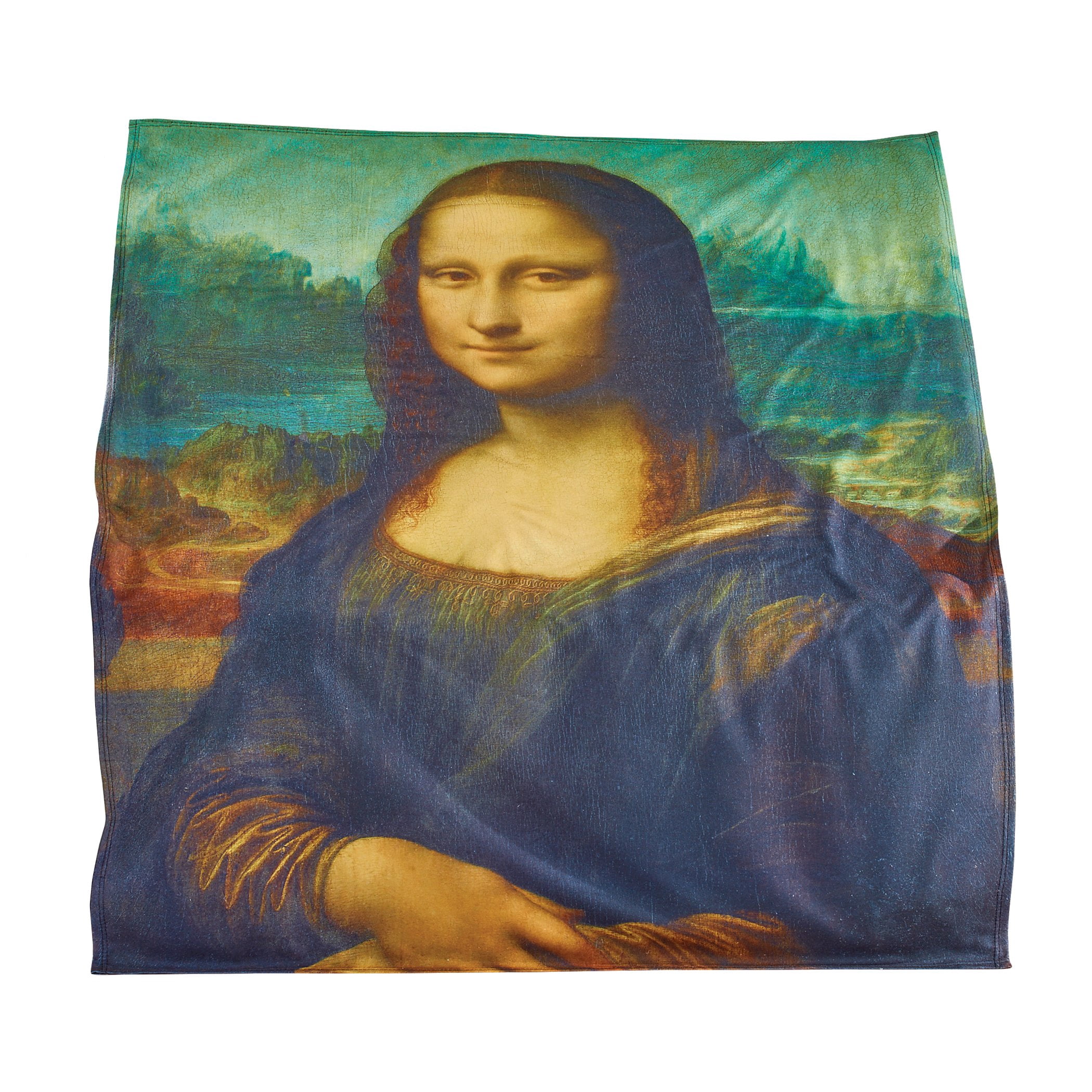 Monnalisa White Seal Print Rounded Blanket main image 1