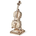 thumbnail image 1 of DIY 3D Wood Musical Instrument Puzzle - Cello with 58 pcs, 1 of 4
