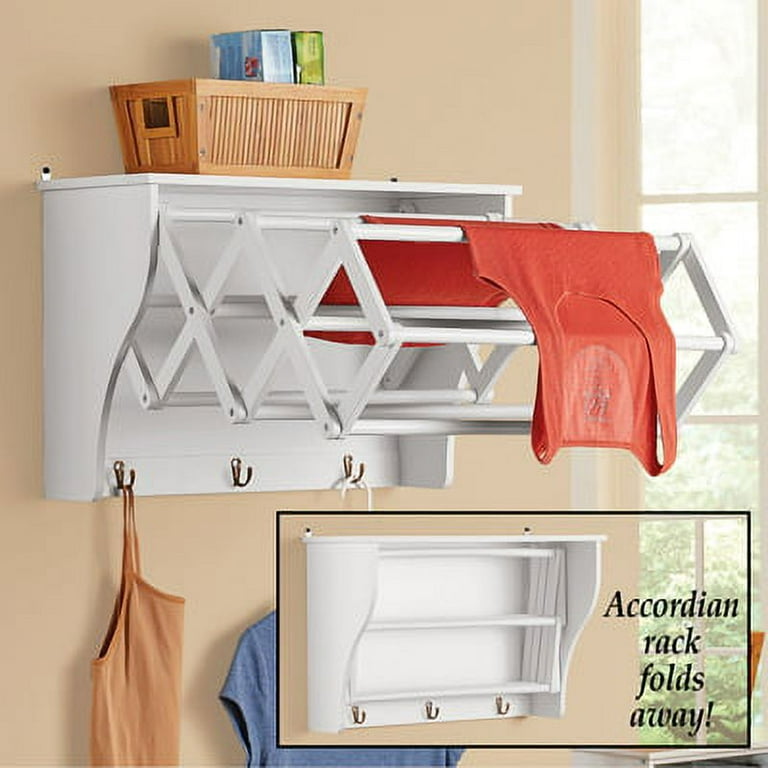 Accordion laundry best sale drying rack