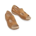 thumbnail image 1 of Collections Etc Adjustable Touch Closure Comfort Walking Sandals, 1 of 5