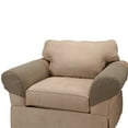 thumbnail image 1 of Collections Etc Armrest Covers for Recliners, Sofas, and Chairs with Stretch, Textured Pattern - Set of 2 (SAGE), 1 of 4