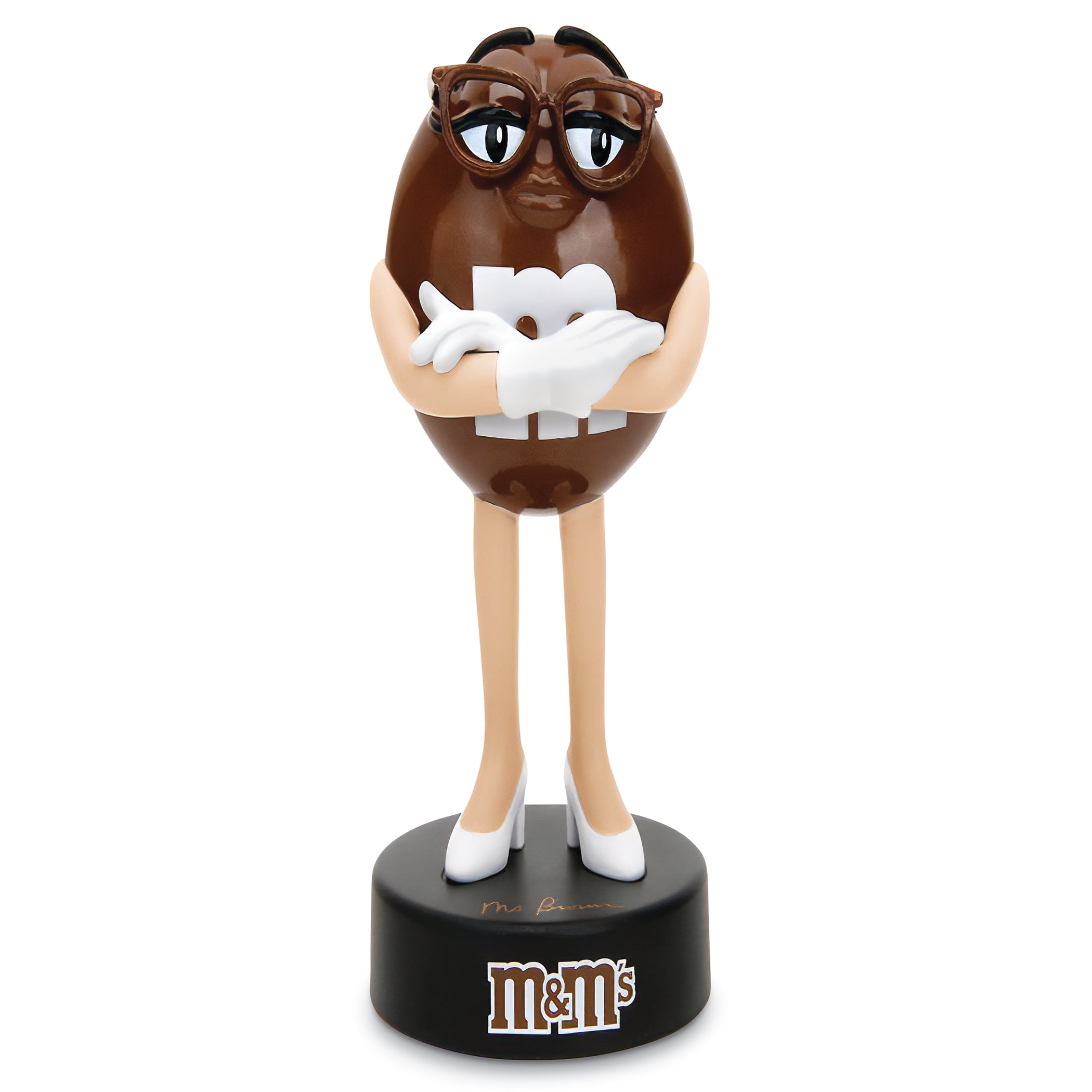 Collections Etc Brown M&M Die-Cast Collectible Figurine 