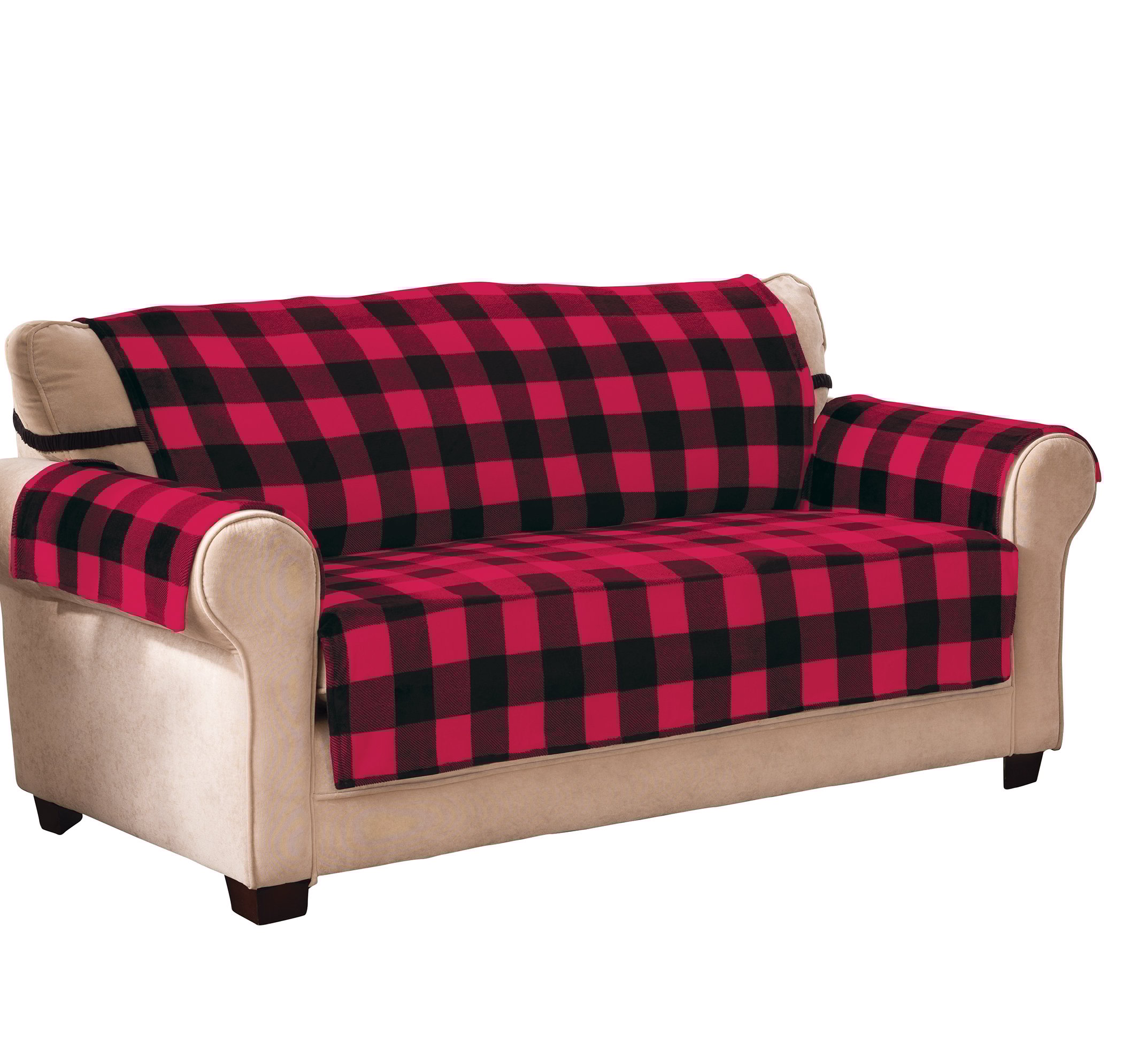Collections Etc Buffalo Plaid Franklin Furniture Protector
