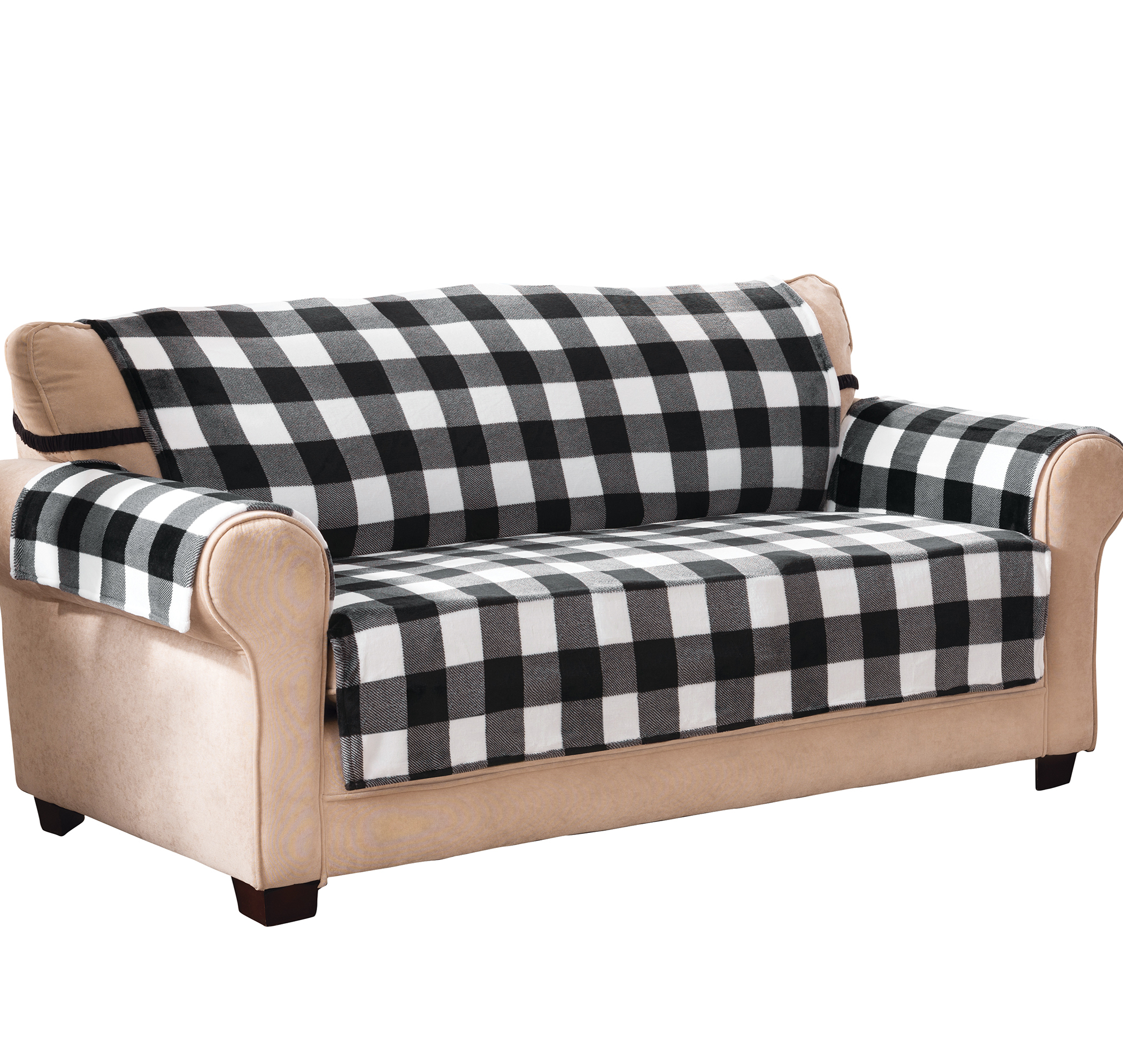Collections Etc Buffalo Plaid Franklin Furniture Protector
