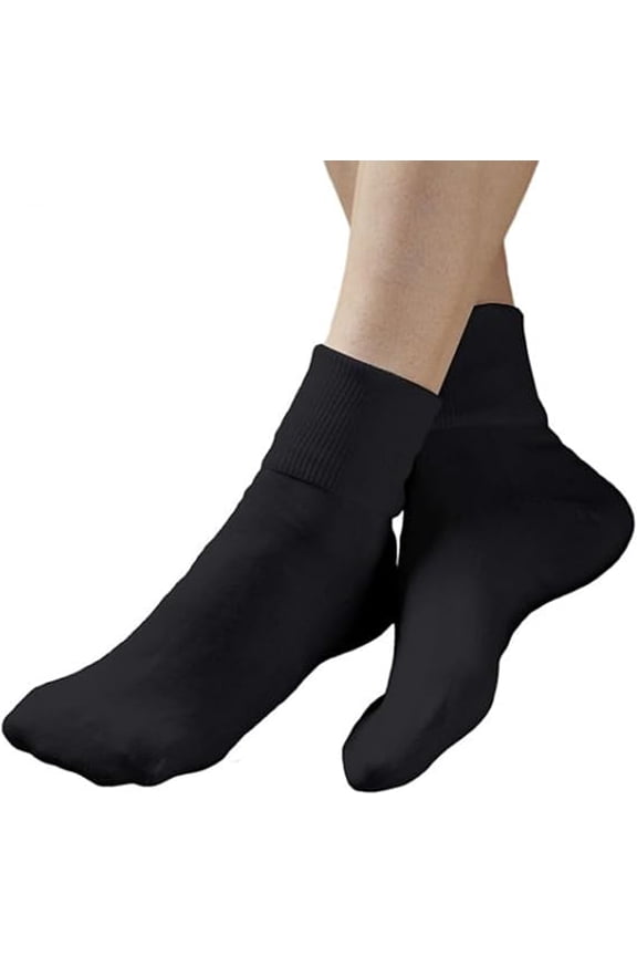 Collections Etc Buster Brown 100% Pure, Soft Cotton Socks - 3-Pairs