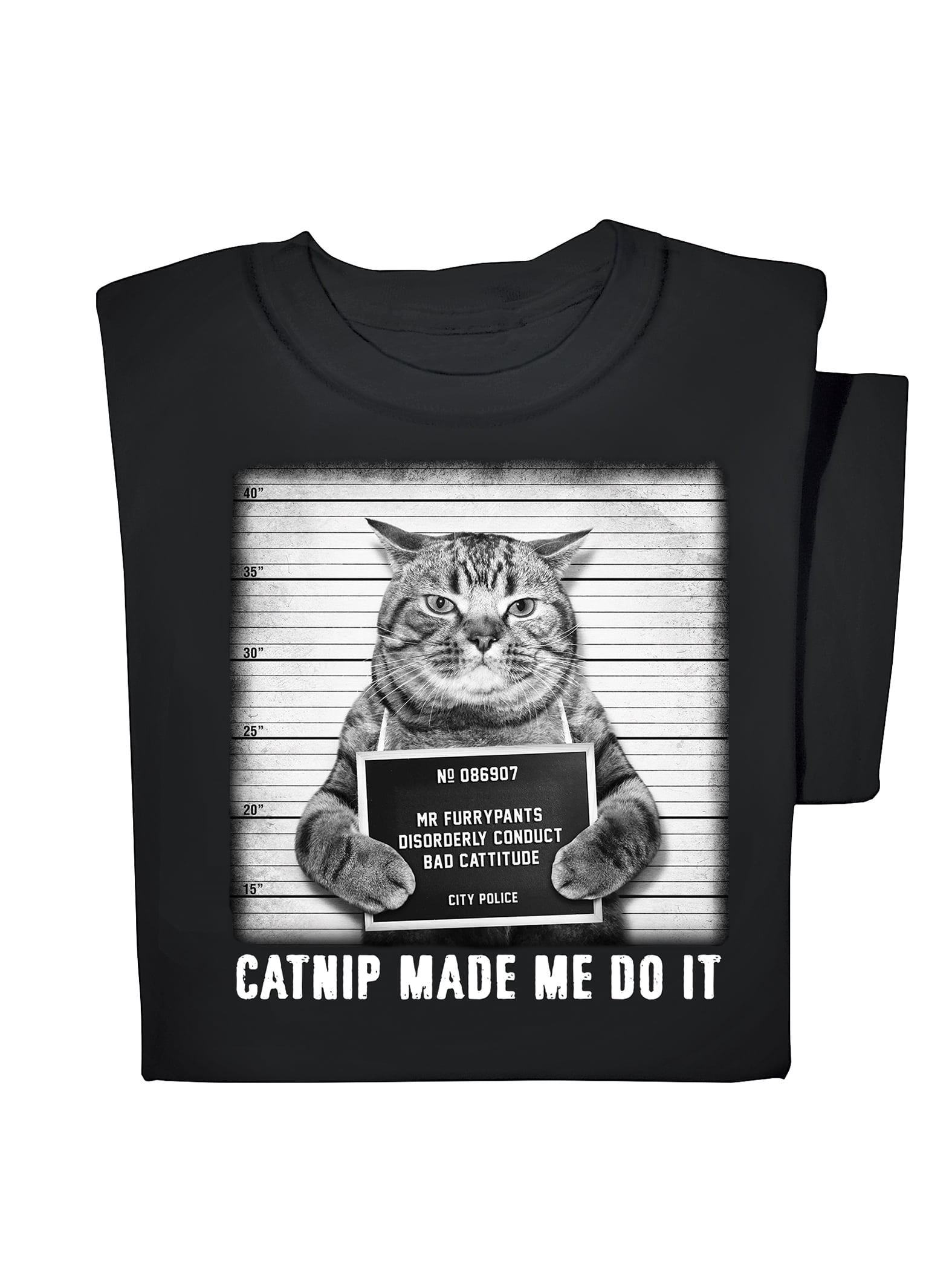 Catnip Made Me Do It Cat Tshirt Funny Cat Tee Catnip Made Me Do It Cat Tshirt Funny Cat Tee