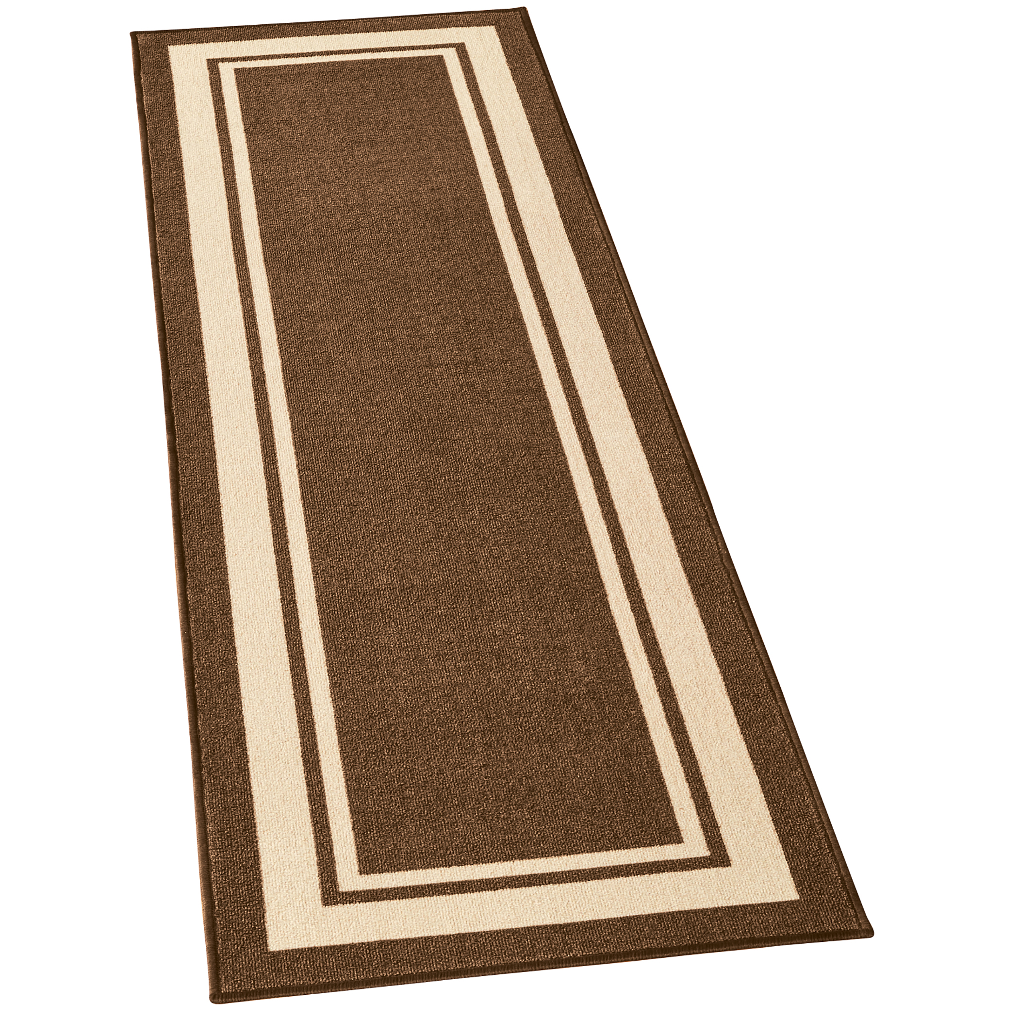 Collections Etc Classic Race Track Skid Resistant Accent Runner Rugs Collections etc classic race track skid resistant accent runner rugs