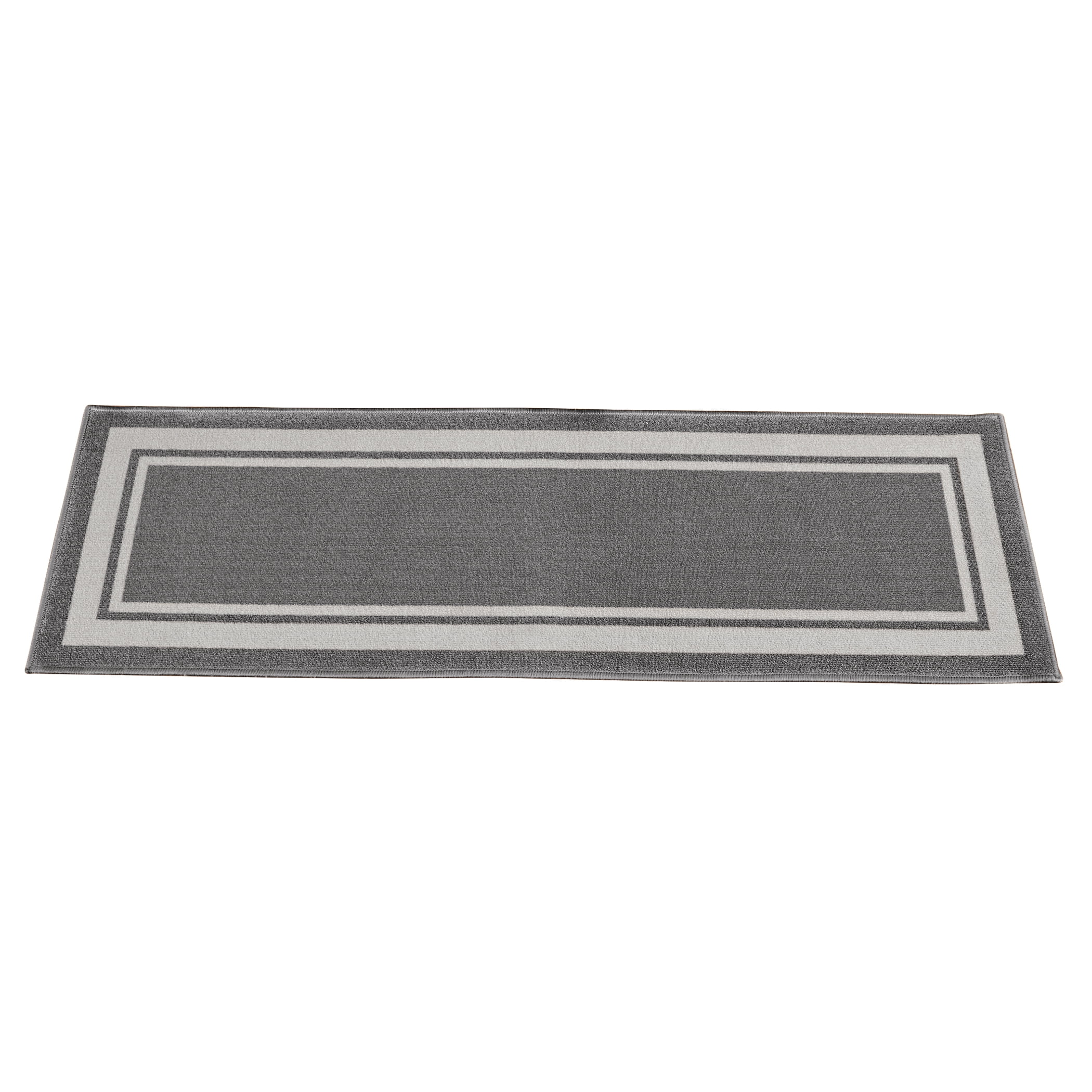 Collections Etc Classic Race Track Skid-Resistant Accent Runner Rugs ...