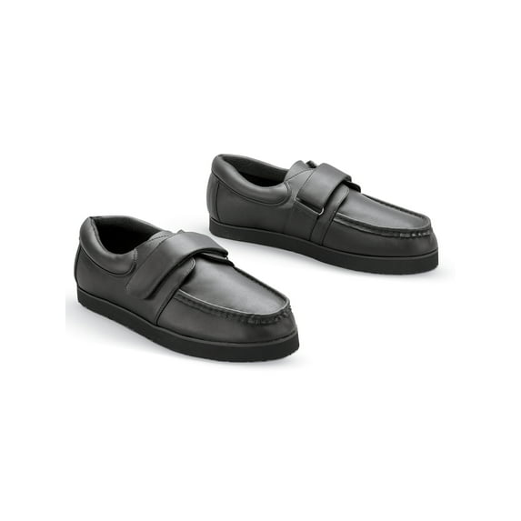 Collections Etc Classic Style Non Slip Men's Comfort Shoes