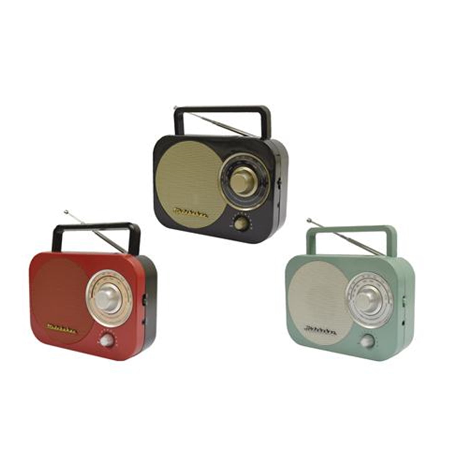 Studebaker SB2000BG Portable AM/FM Radio (Black)