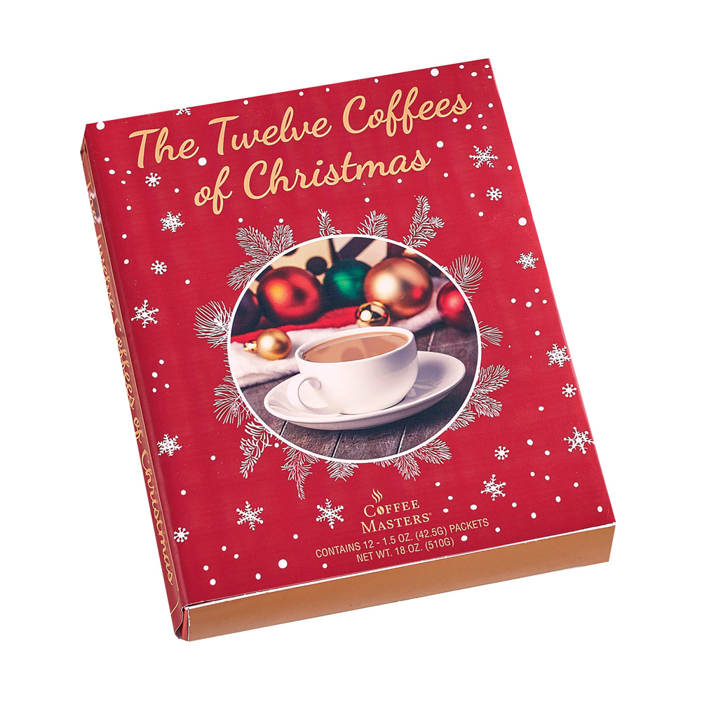 Collections Etc Coffee Masters The Twelve Coffees of Christmas Variety