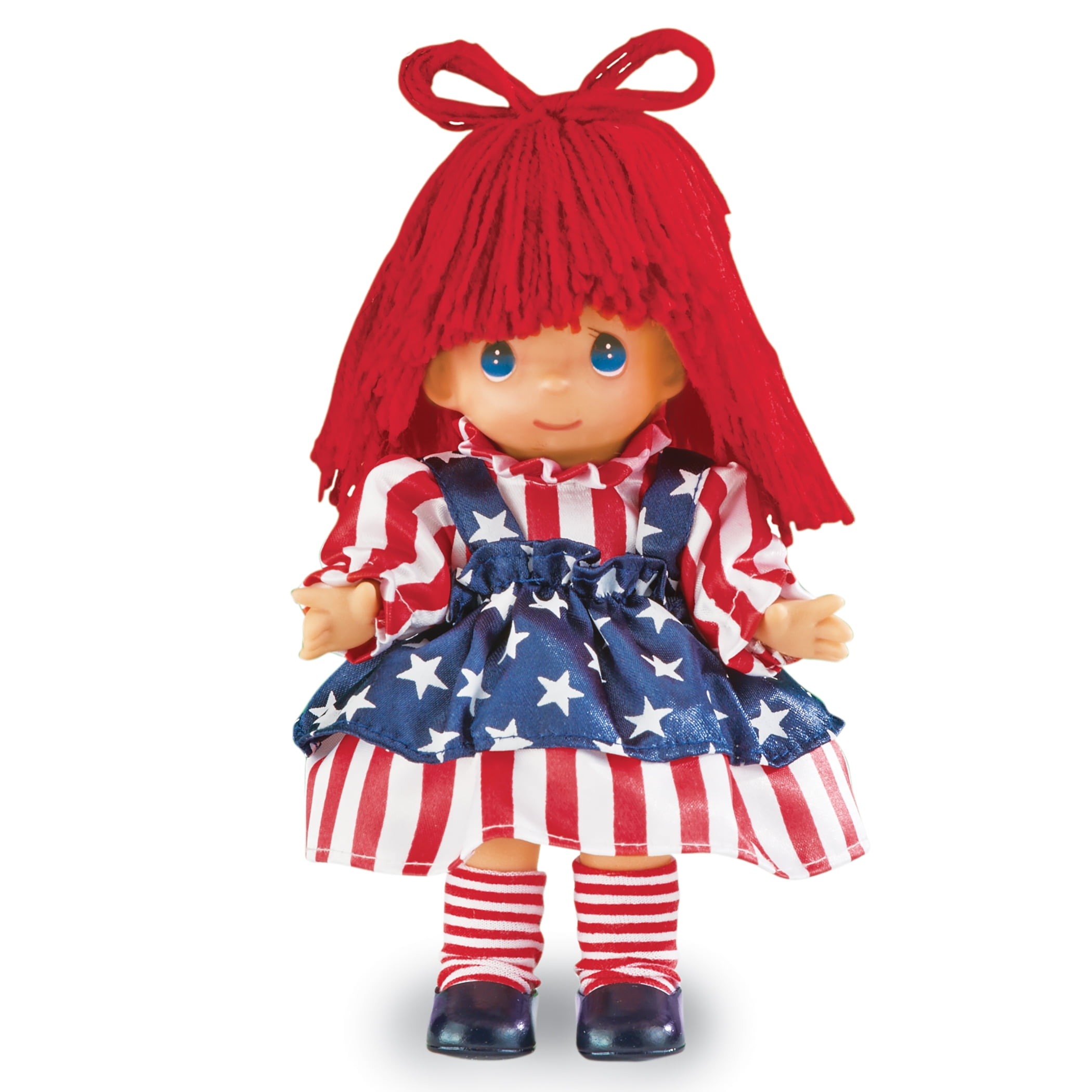 Collections Etc Collectible Precious Moments Patriotic Raggedy Ann Doll