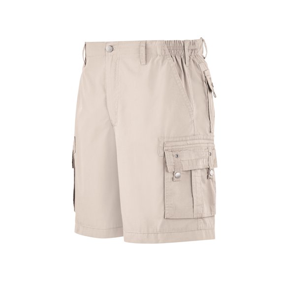 Collections Etc Comfortable Men's Multi Pocket Cargo Shorts
