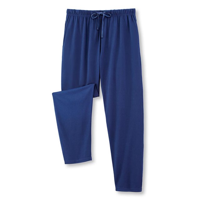 Collections Etc Comfy Knit Pants with Elastic Drawstring Waistband with