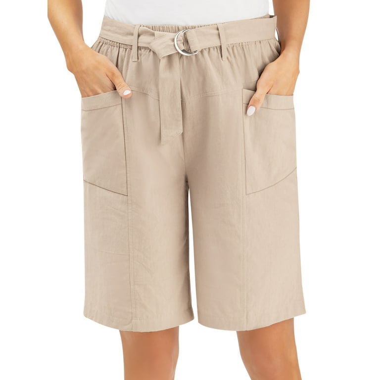 Buckle khaki hotsell shorts