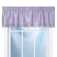 thumbnail image 1 of Collections Etc Elegance Scroll Cut-out Window Valance Lavender 58" WIDE, 1 of 4