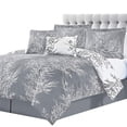 thumbnail image 1 of Spirit Linen Home Foliage Print Microfiber Comforter Set (6-Piece), 1 of 8