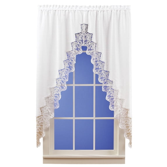 Lace Border Curtain