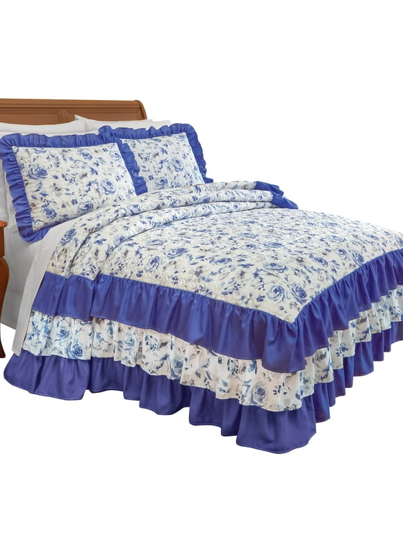 Floral Bedspread in Bedspreads