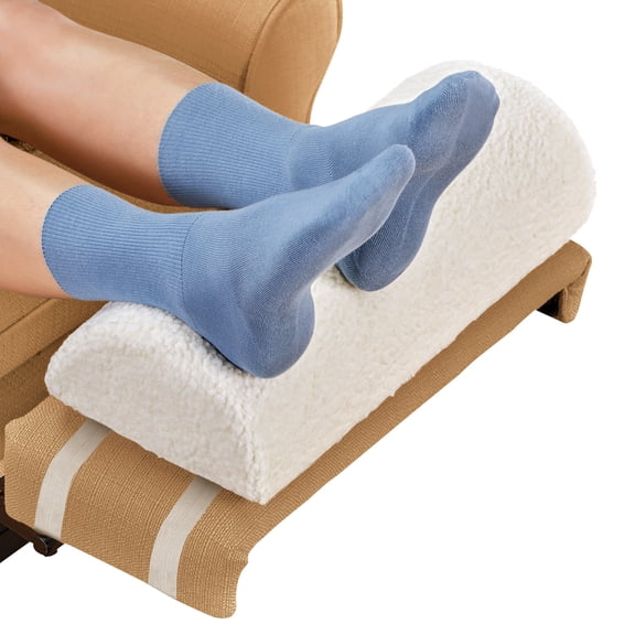 Collections Etc. Footrest Pillow 23 x 10.5 Decorative Pillows Polyester, Enhance Circulation