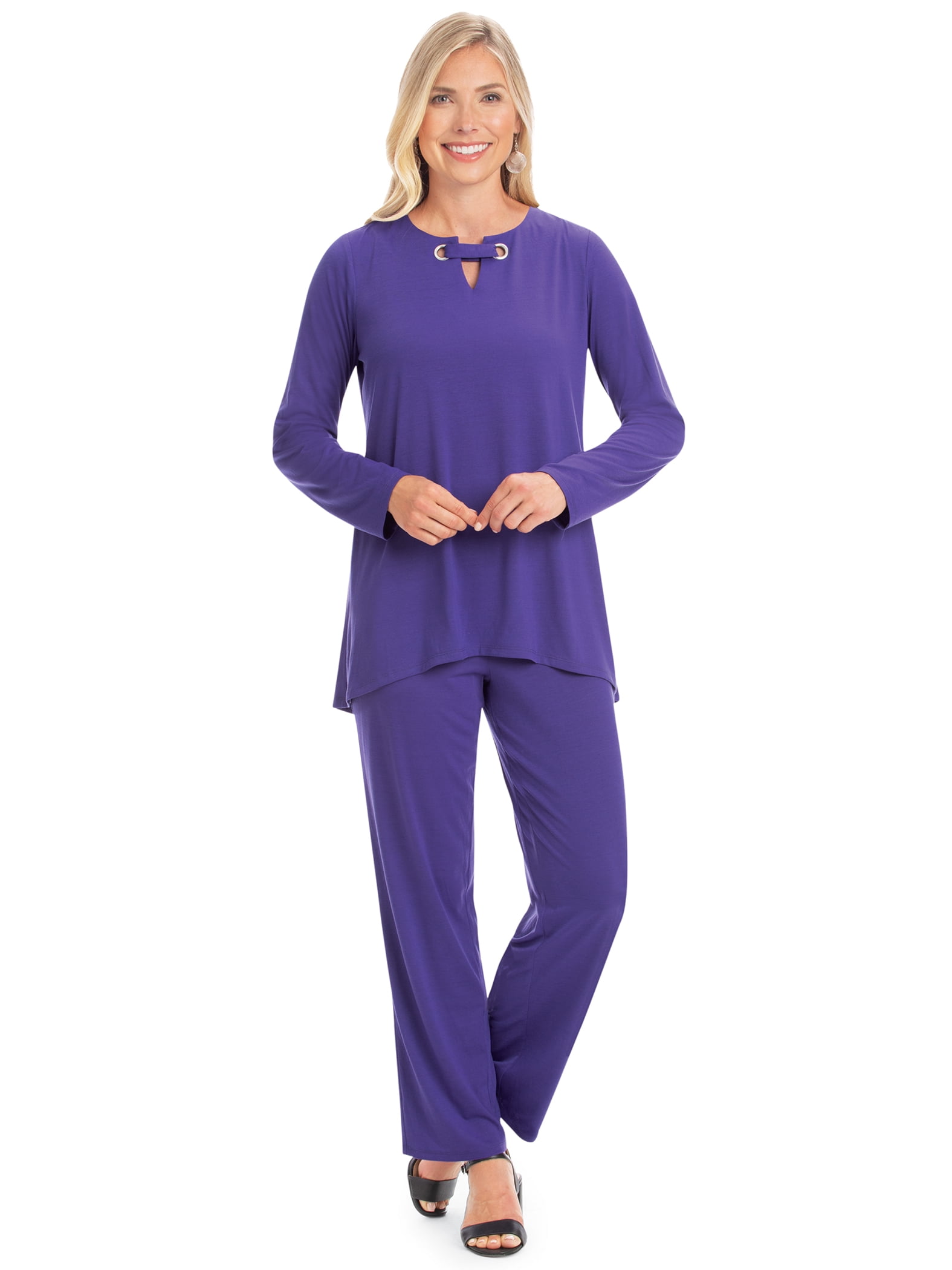 Set Of Translucent Tunic And Long Pants