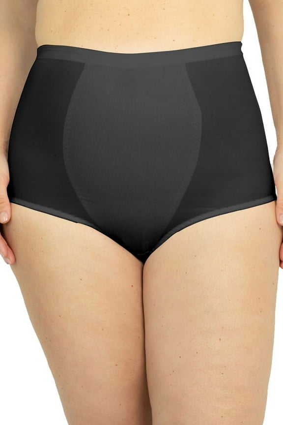 Collections Etc Instant Shaping, Firm Control Tummy Briefs by Plusform